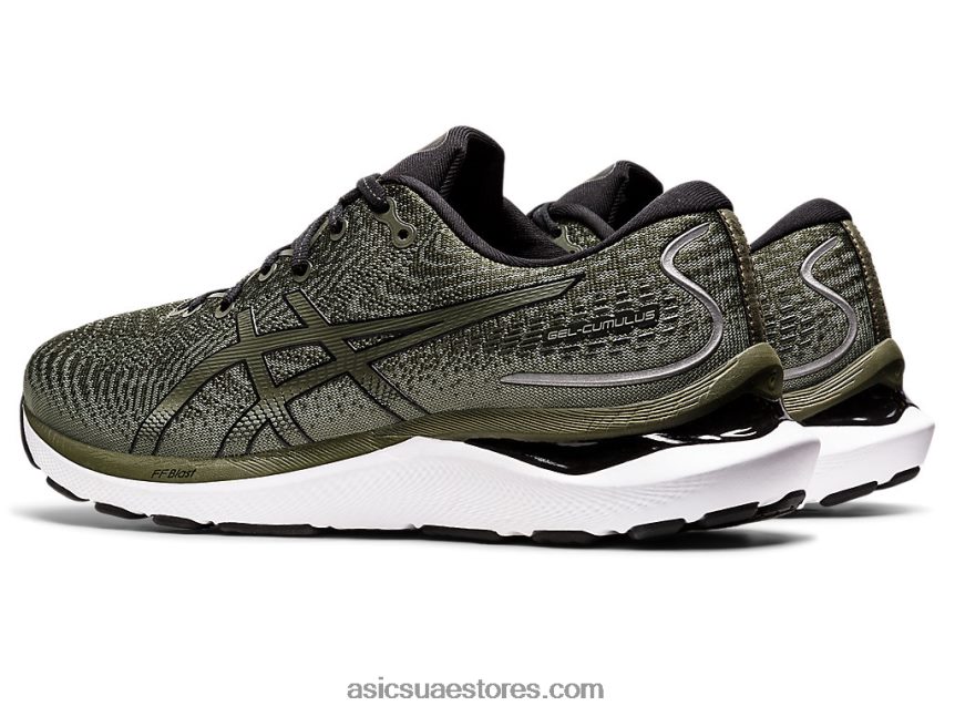 Asics قماش الزيتون / أسود جل-ركام 24 2N24DJ1314