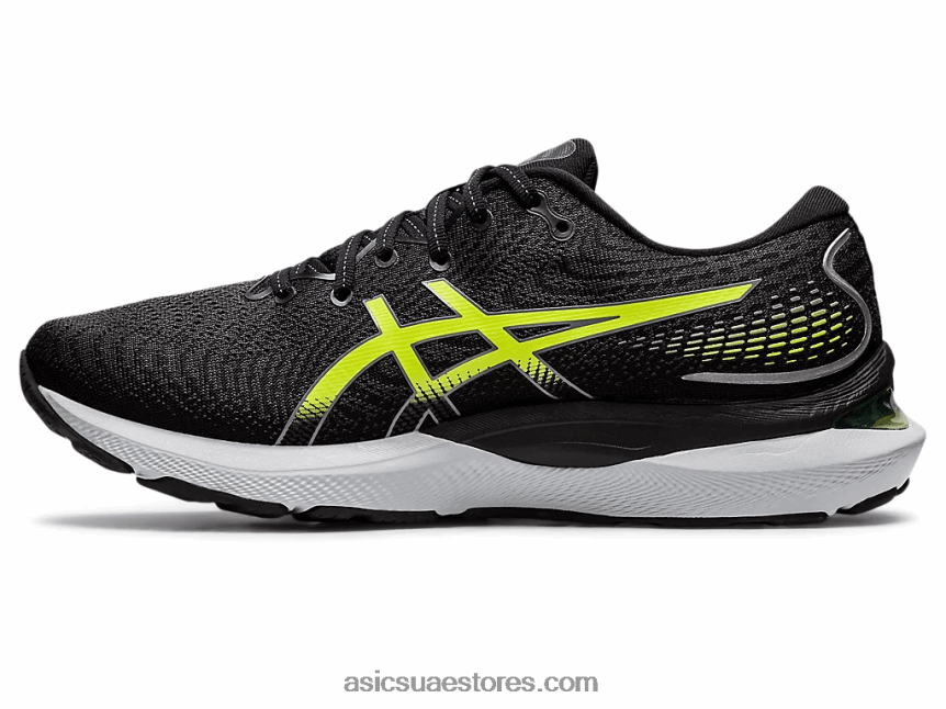 Asics أسود / أخضر خطر جل-ركام 24 2N24DJ1316