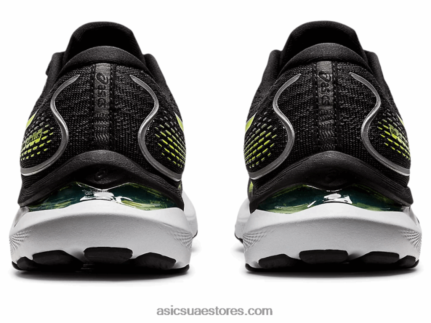 Asics أسود / أخضر خطر جل-ركام 24 2N24DJ1316