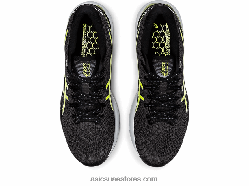 Asics أسود / أخضر خطر جل-ركام 24 2N24DJ1316