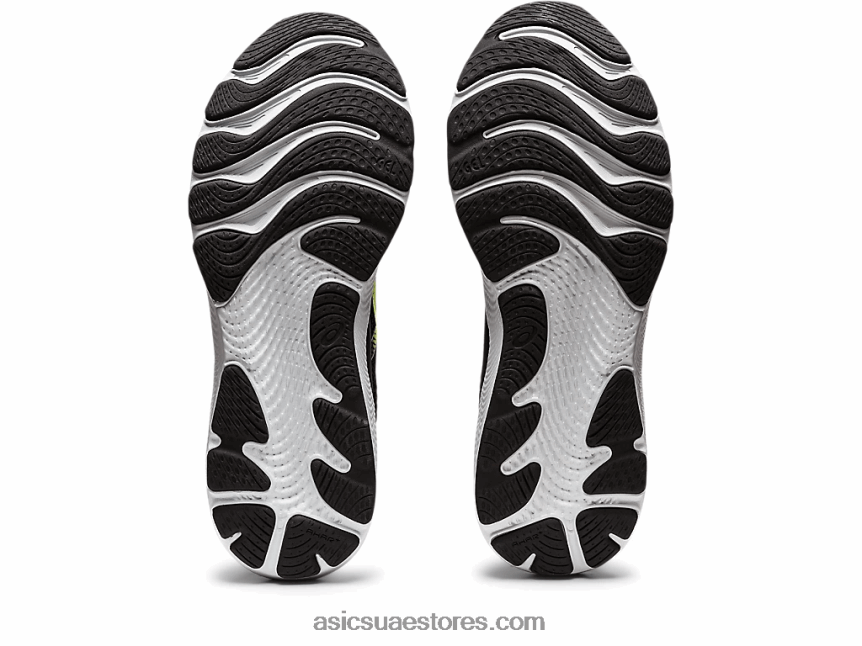 Asics أسود / أخضر خطر جل-ركام 24 2N24DJ1316
