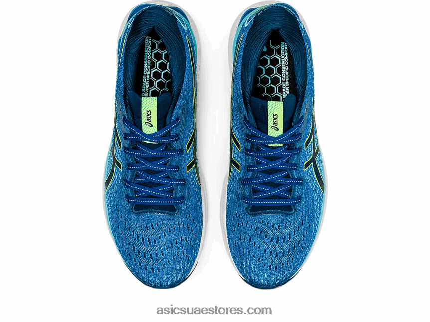 Asics محرك البحيرة / الخطر الأخضر هلام نيمبوس 24 عريض 2N24DJ1467