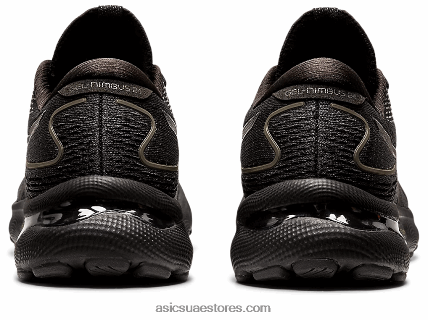 Asics أسود هلام نيمبوس 24 عريض للغاية 2N24DJ1523