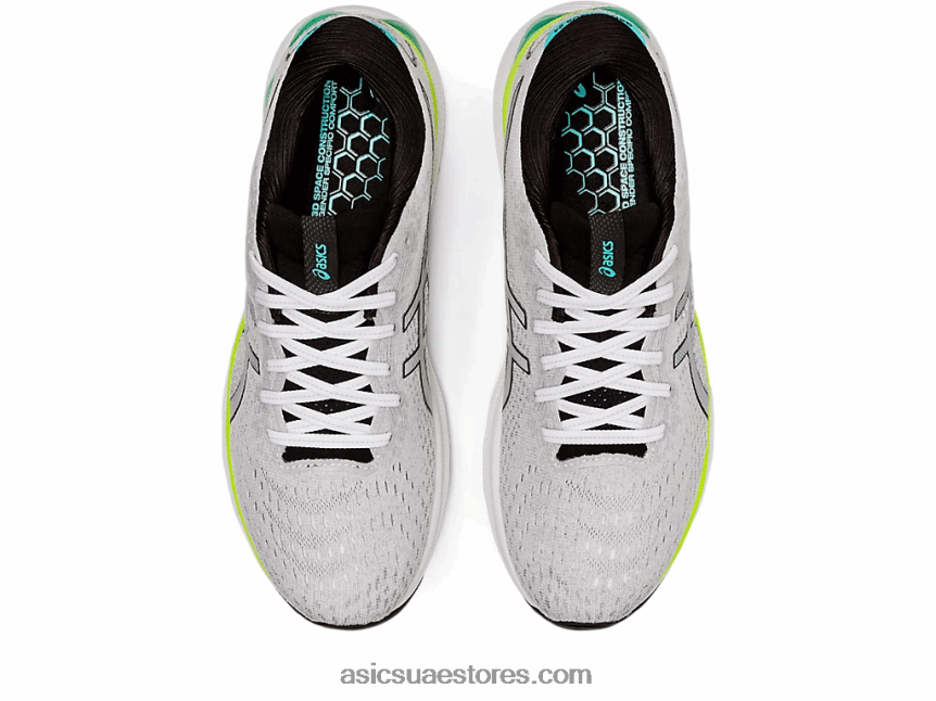 Asics أبيض أسود نيمبوس جل 24 2N24DJ1553