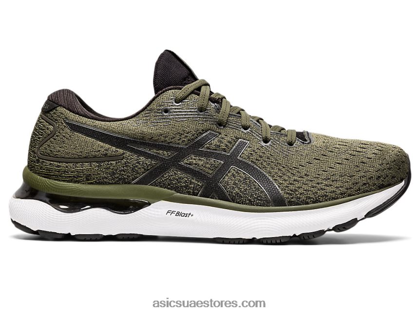 Asics قماش الزيتون / جونميتال نيمبوس جل 24 2N24DJ1592