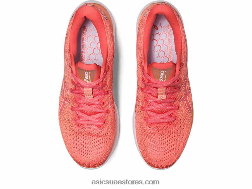 Asics بابايا / أبيض جل-ركام 24 2N24DJ2393
