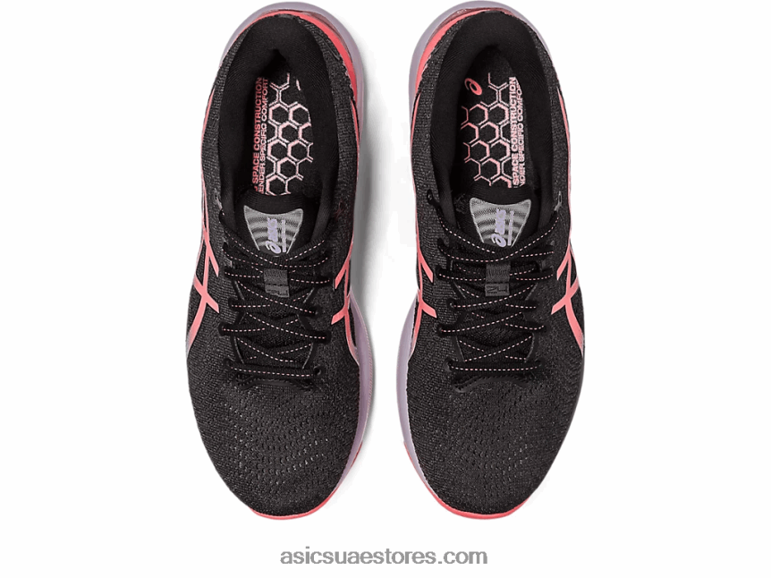 Asics أسود / بابايا جل-ركام 24 2N24DJ2401