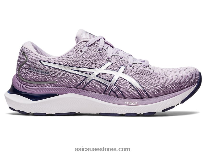 Asics الغسق البنفسجي / الفضة النقية جل-ركام 24 2N24DJ2402