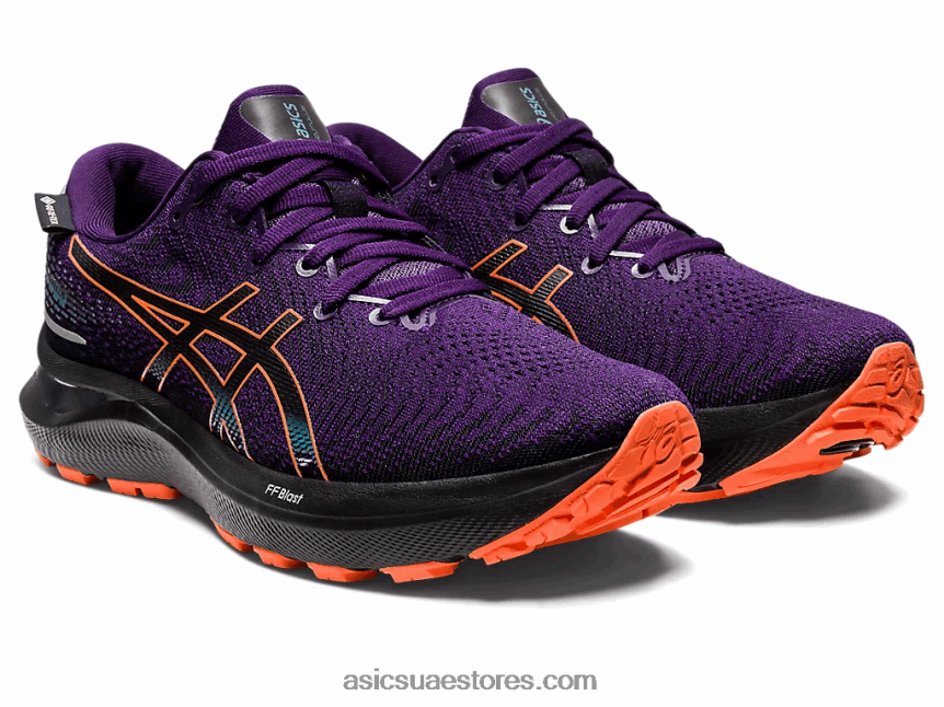 Asics الظل الليلي / نوفا برتقالي جل-كومولوس 24 جي تي اكس 2N24DJ2591