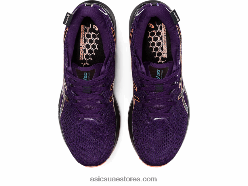 Asics الظل الليلي / نوفا برتقالي جل-كومولوس 24 جي تي اكس 2N24DJ2591
