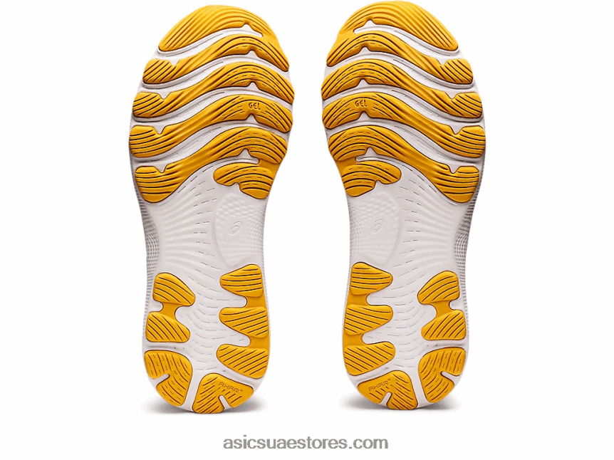 Asics منتصف الليل الأزرق / النمر الأصفر نيمبوس جل 24 2N24DJ2667