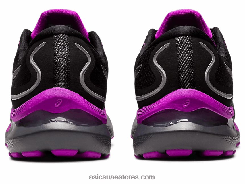 Asics زهرة اوركيد سوداء جل-كومولوس 24 لايت شو 2N24DJ2675