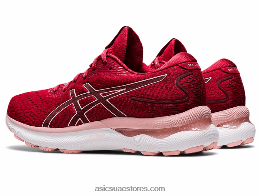 Asics توت بري / روز متجمد نيمبوس جل 24 2N24DJ2682
