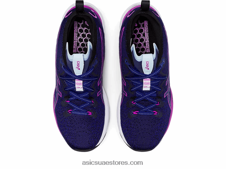 Asics الغوص الأزرق / الأوركيد جل-ركام 24 مك 2N24DJ2692