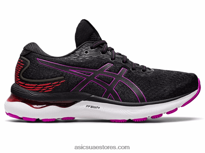 Asics زهرة اوركيد سوداء نيمبوس جل 24 2N24DJ2716