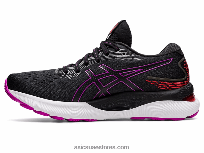 Asics زهرة اوركيد سوداء نيمبوس جل 24 2N24DJ2716