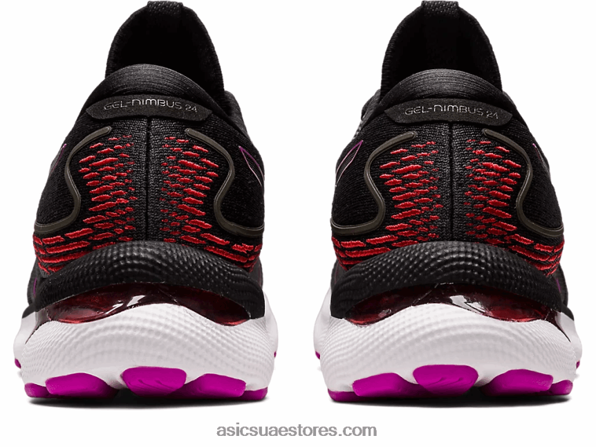 Asics زهرة اوركيد سوداء نيمبوس جل 24 2N24DJ2716