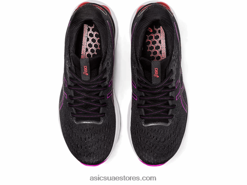 Asics زهرة اوركيد سوداء نيمبوس جل 24 2N24DJ2716