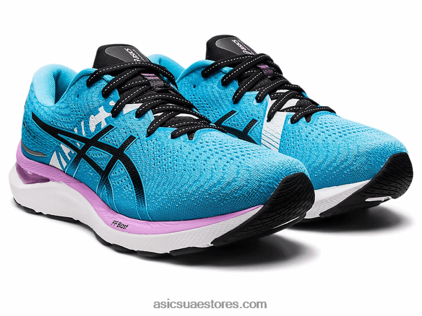 Asics حوض السمك / أسود جل-كومولوس 24 إكيدين 2N24DJ2733