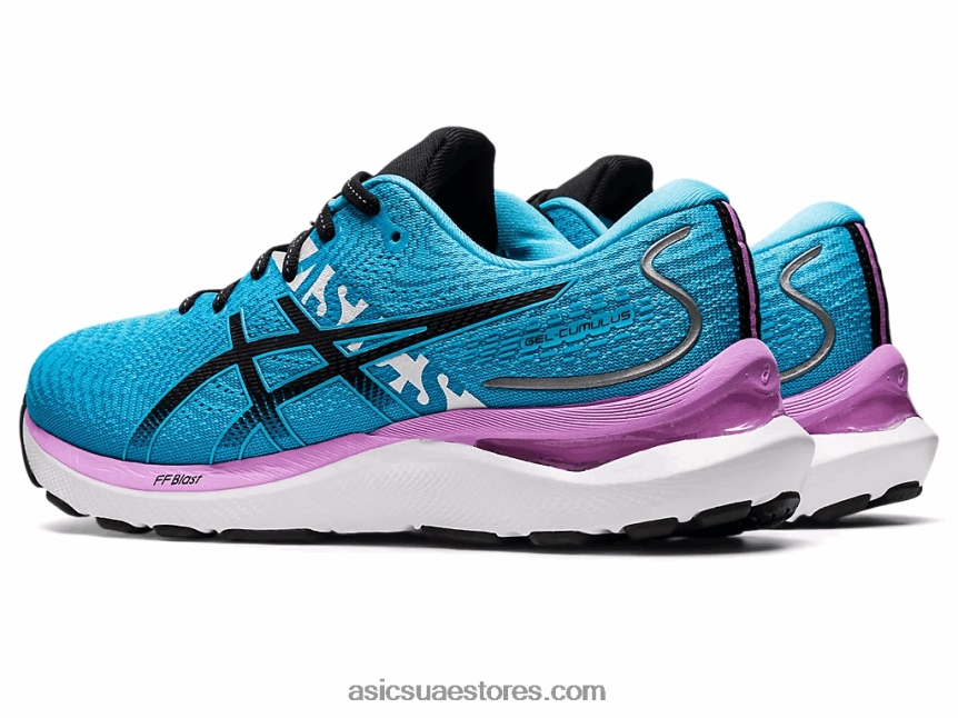 Asics حوض السمك / أسود جل-كومولوس 24 إكيدين 2N24DJ2733