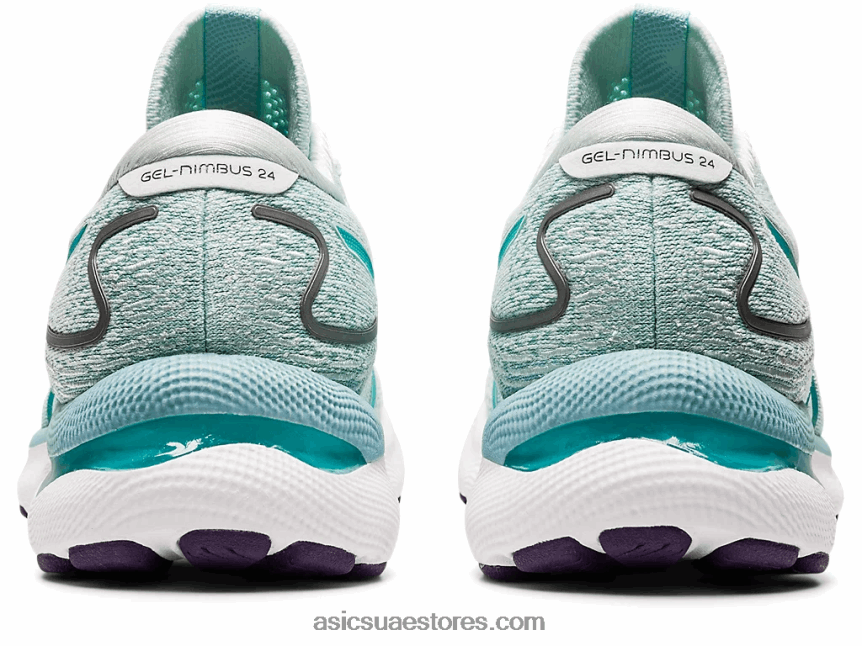 Asics مهدئا البحر / زجاج البحر هلام نيمبوس 24 عريض 2N24DJ2877