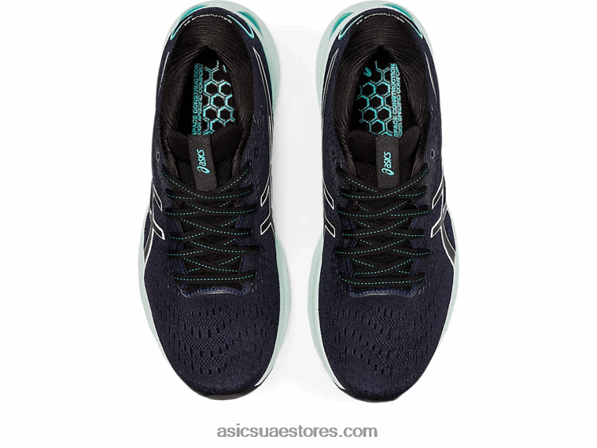 Asics أسود / بحر هادئ نيمبوس جل 24 2N24DJ2964