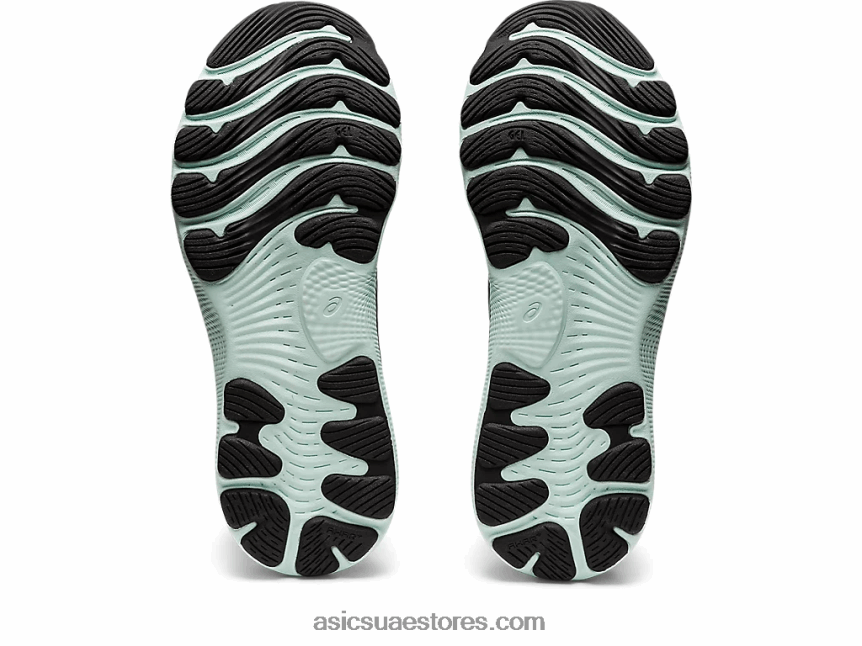 Asics أسود / بحر هادئ نيمبوس جل 24 2N24DJ2964