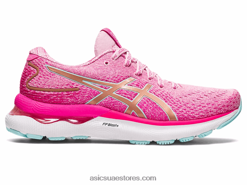 Asics حلوى القطن / الذهب الوردي جيل نيمبوس 24 طبعة محدودة 2N24DJ2966