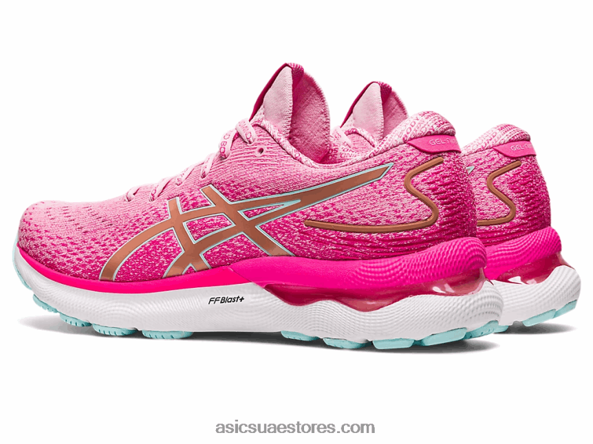 Asics حلوى القطن / الذهب الوردي جيل نيمبوس 24 طبعة محدودة 2N24DJ2966
