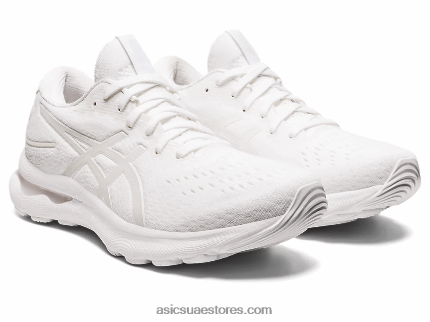 Asics أبيض نيمبوس جل 24 2N24DJ2967