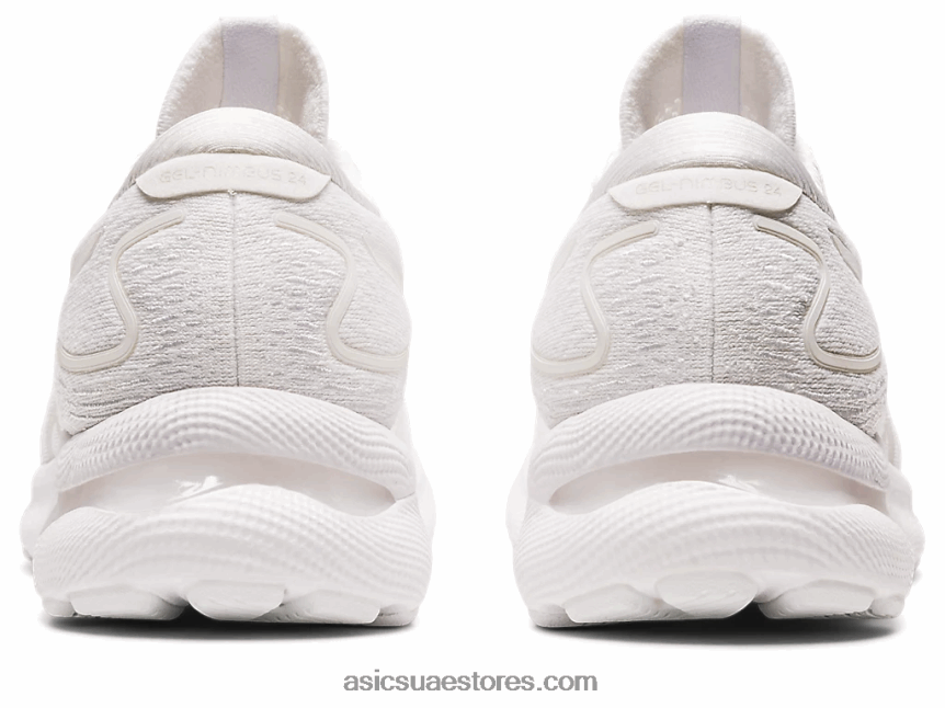 Asics أبيض نيمبوس جل 24 2N24DJ2967