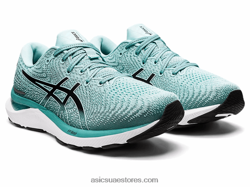 Asics واحة خضراء / سوداء جل-ركام 24 2N24DJ3240