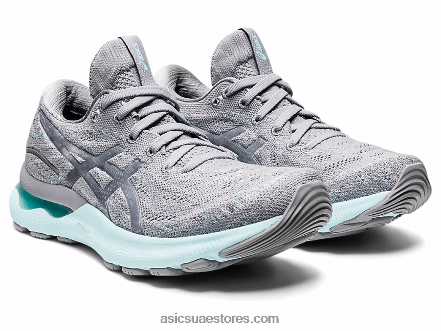 Asics صفيحة صخرية / بيدمونت رمادية جل نيمبوس 24 مك 2N24DJ3252
