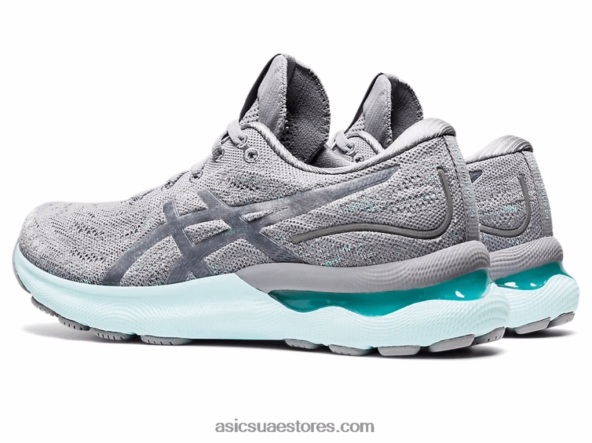 Asics صفيحة صخرية / بيدمونت رمادية جل نيمبوس 24 مك 2N24DJ3252