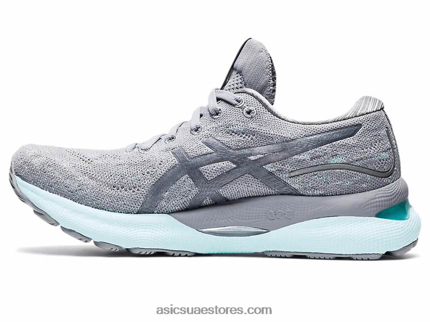 Asics صفيحة صخرية / بيدمونت رمادية جل نيمبوس 24 مك 2N24DJ3252