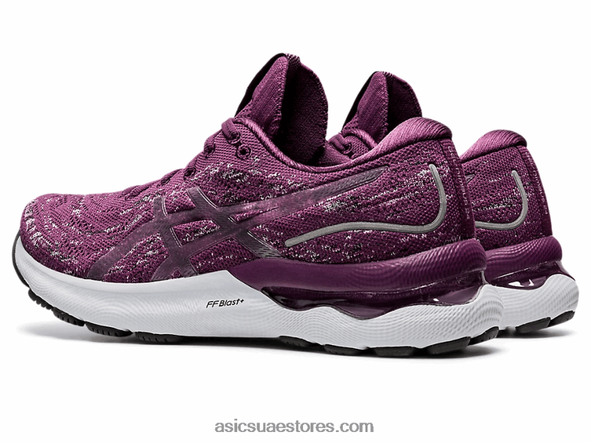 Asics البرقوق العميق / روزكوارتز جل نيمبوس 24 مك 2N24DJ3485