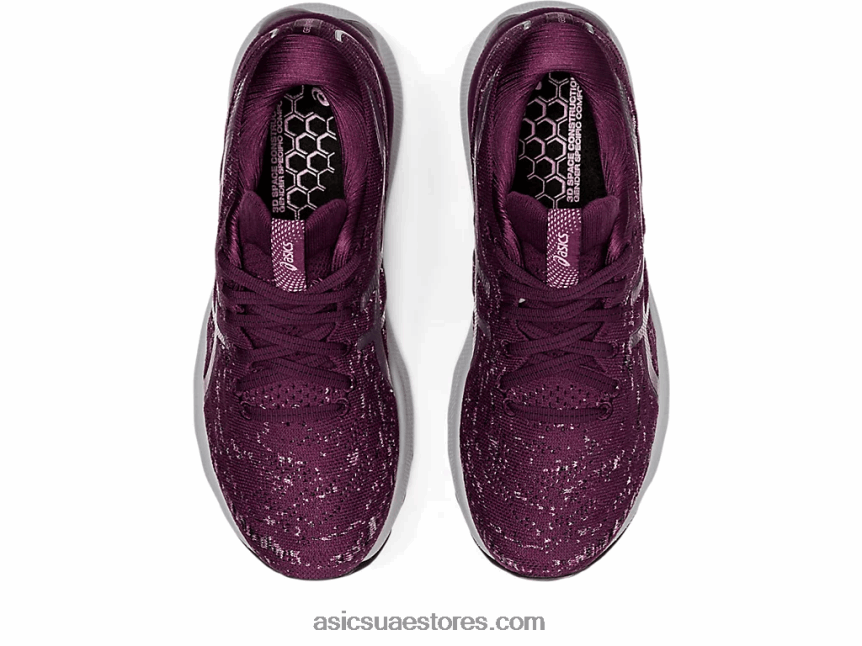 Asics البرقوق العميق / روزكوارتز جل نيمبوس 24 مك 2N24DJ3485