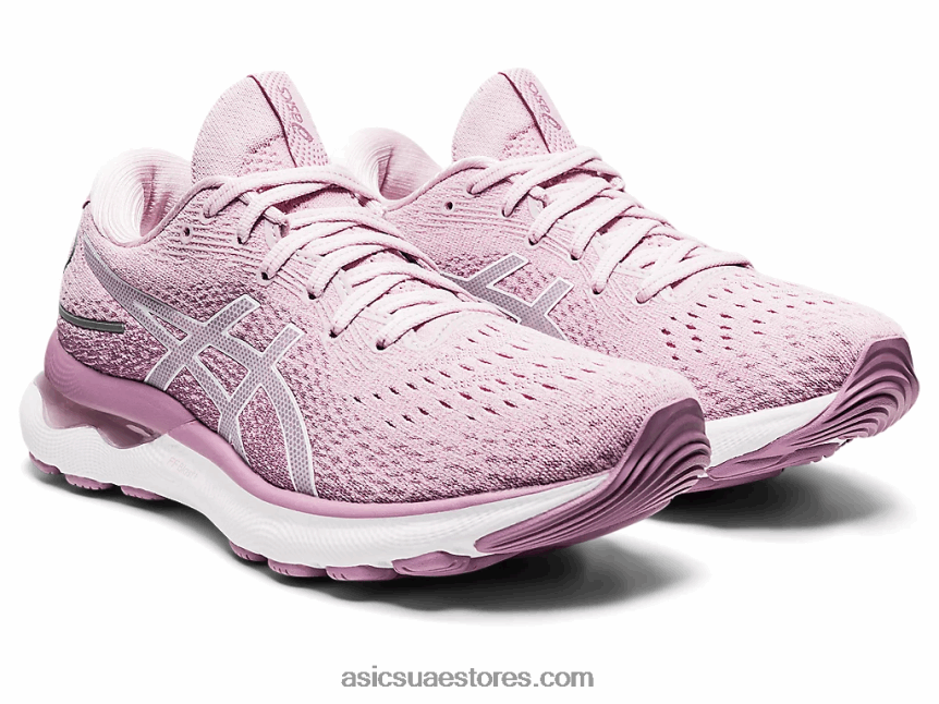 Asics بالكاد ارتفع / أبيض نيمبوس جل 24 2N24DJ3542