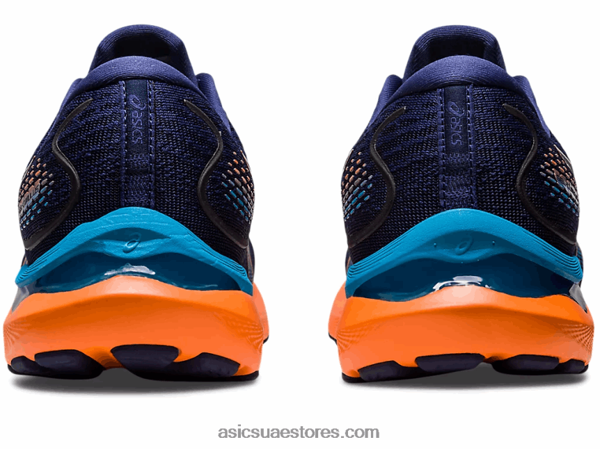 Asics أزرق نيلي / شمس خوخ جل-ركام 24 2N24DJ363