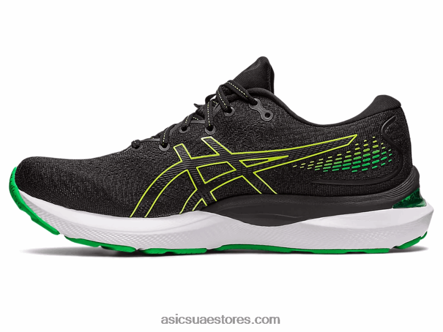 Asics أسود / قشر الليمون جل-ركام 24 2N24DJ422