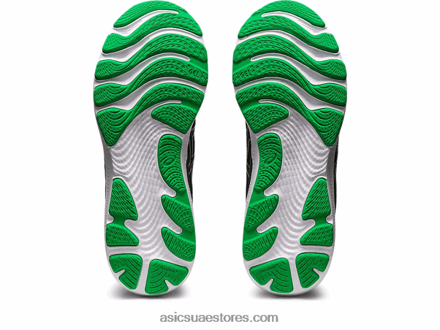 Asics أسود / قشر الليمون جل-ركام 24 2N24DJ422