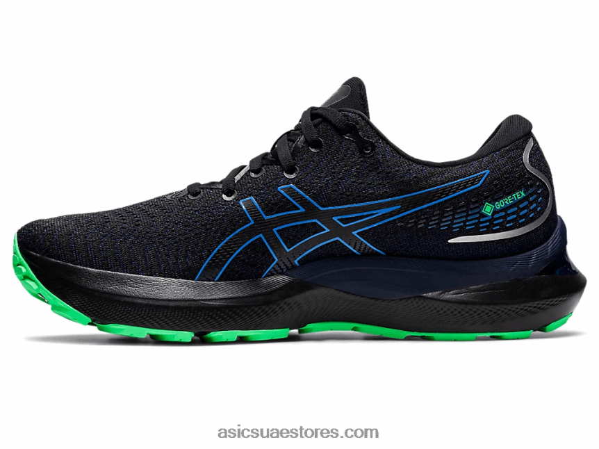 Asics الساحل الأسود / الأزرق جل-كومولوس 24 جي تي اكس 2N24DJ589