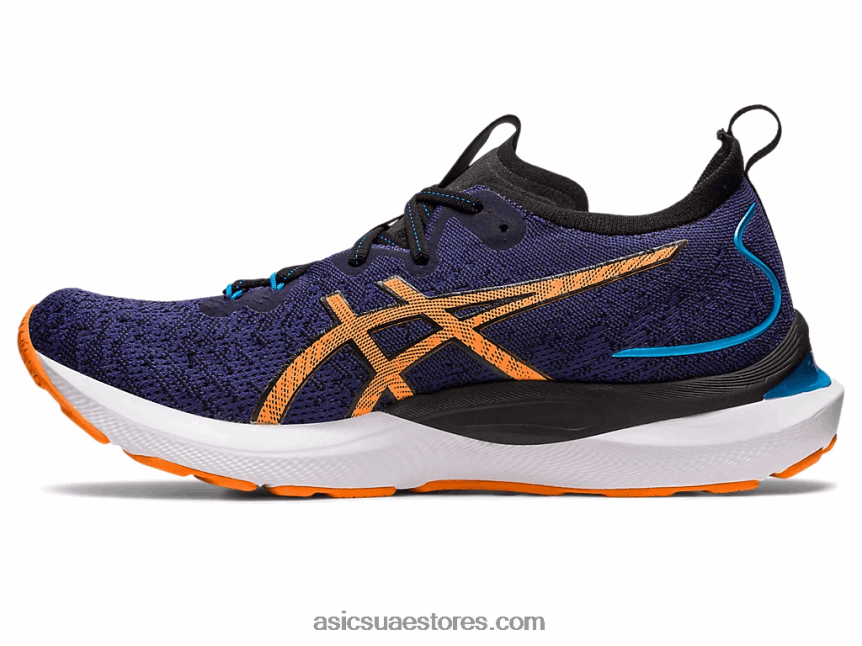 Asics أزرق نيلي / شمس خوخ جل-ركام 24 مك 2N24DJ632