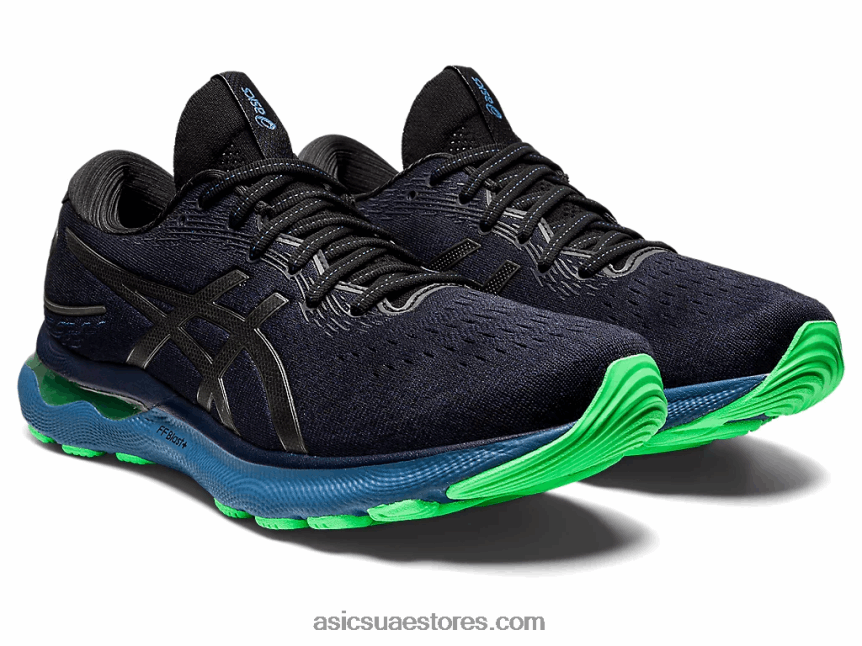 Asics أسود / جونميتال نيمبوس جل 24 2N24DJ663
