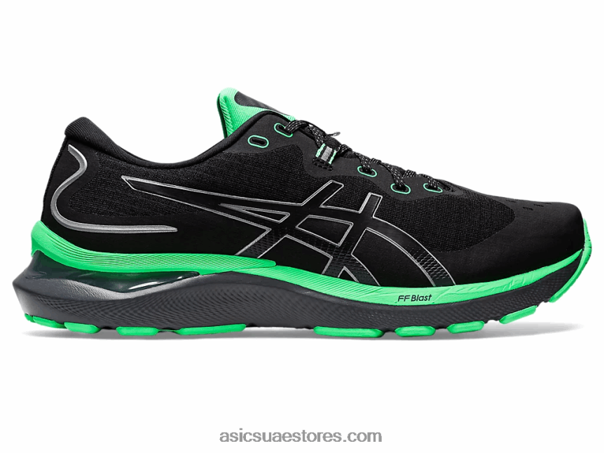 Asics أسود / ورقة جديدة جل-كومولوس 24 لايت شو 2N24DJ699
