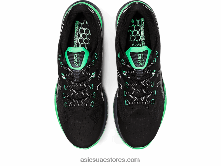 Asics أسود / ورقة جديدة جل-كومولوس 24 لايت شو 2N24DJ699