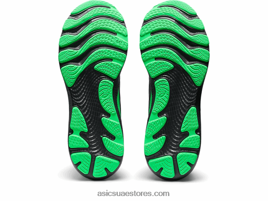 Asics أسود / ورقة جديدة جل-كومولوس 24 لايت شو 2N24DJ699