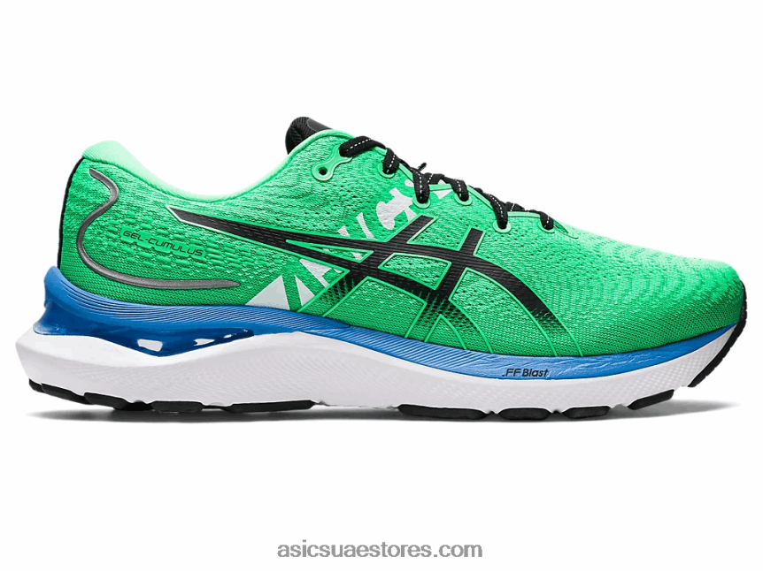 Asics ورقة جديدة / أسود جل-كومولوس 24 إكيدين 2N24DJ811