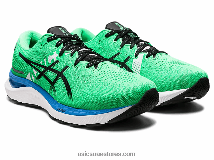 Asics ورقة جديدة / أسود جل-كومولوس 24 إكيدين 2N24DJ811