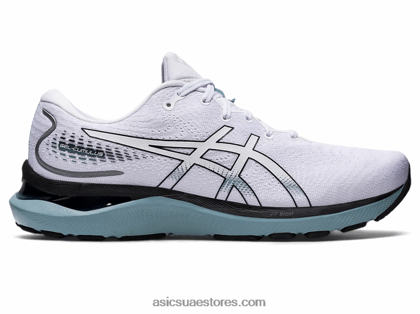 Asics أبيض أسود جل-ركام 24 2N24DJ909
